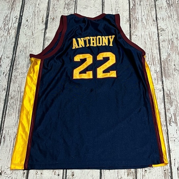 Carmelo Anthony Oak Hill Academy Stitched Basketball Sports NCAA NBA Jersey - Picture 2 of 9